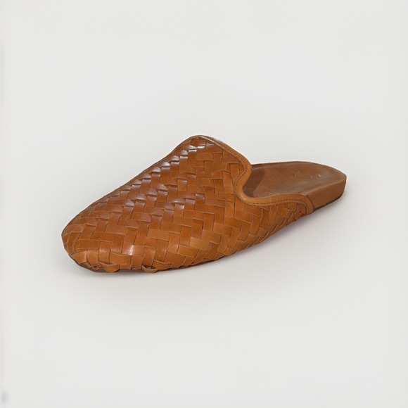 OluKai Shoes - Olukai Mi'i Mule Women's Size 11!Woven Leather Slip-On Kukui Brown $180 MSRP